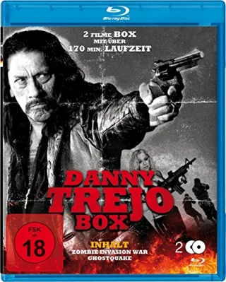 Danny Trejo Box : Zombie Invasion War - Ghostquake - 2 Blu-ray Box