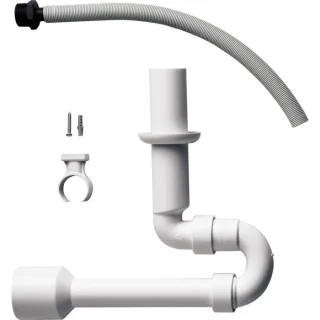 Bosch Ablaufgarnitur 7719002146 mit Befestigungsteilen-/Ablaufschlauch