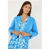MORE&MORE Strickjacke kurze Strickjacke, 3/4 Arm