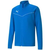 PUMA Trainingsjacke TEAMRISE TRAINING POLY JACKET sportlicher Stil mit kontrastfarbener Paspelierung