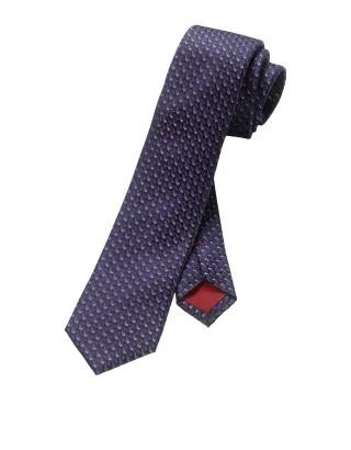 OLYMP - Krawatte, slim (6 cm) lila