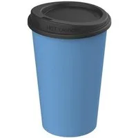 elasto Coffee-to-go-Becher 0,3 L Kaffeebecher mit Deckel robuster Mehrwegbecher, Made in Germany, BPA-frei, Teebecher, Coffee Mug, recycled Becher