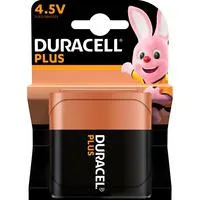 Plus 4,5V, Batterie 1 Stück, 3LR12