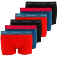 Vincent Creation® Boxershorts Hipster, Retroshorts (6-St) angenehm stretchiger Baumwollmix