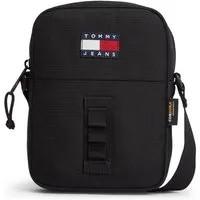 Tommy Jeans Umhängetasche TJM OUTDOOR REPORTER, Unisex Mini-Bag, Schultertasche, Cross-Body Bag mit Gurtbandschlaufen