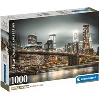 Clementoni® Puzzle High Quality Collection Compact, New York Skyline, 1000 Puzzleteile, Made in Europe