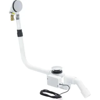 Viega Multiplex Trio Ab-/Überlaufgarnitur 731618 DN 40/50, verchromt, für Badewanne mit Ablaufloch-d= 52mm