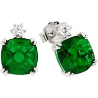 Firetti Paar Ohrstecker Schmuck Geschenk Silber 925 Ohrschmuck Ohrringe Royal, mit Zirkonia (synth)