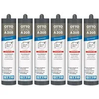 OTTO-Chemie Maleracryl OTTOSEAL A205 Premium-Acryl-Dichtstoff C01 weiß, gebrauchsfertig, (6-tlg), Überstreichbar, Keine Vergilbung, Gute UV-Beständigkeit