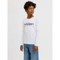 Jack & Jones Junior Langarmshirt JJTOM TEE LS CREW NECK JNR Baumwolle, regular fit