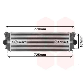 Van Wezel Ladeluftk?hler Mercedes Sprinter 3t-5t VW Crafter 30-35 30-50 2,5