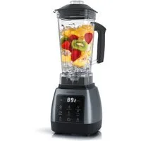 Arendo Standmixer Hochleitungsmixer 2000 W mit Touchpanel, max. 24.000 U/min, 2000 W, Mixer mit Pulsfunktion, 5 Programme, Timer, Mixer mit Display