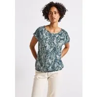 STREET ONE Blusentop aus softer Viskose