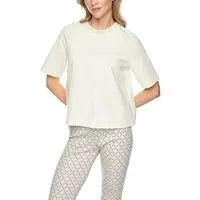 Marc Cain T-Shirt Golden Hour Premium Damenmode Oversize, aus Baumwollmix