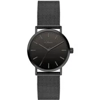 s.Oliver Quarzuhr Essential Time Edelstahl