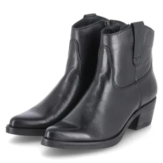 Apple of Eden Westernstiefeletten - Gr. 36 - Schwarz - Glattleder