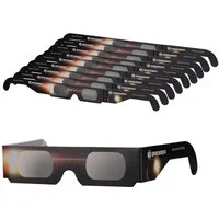 BRESSER Teleskop Sonnenfinsternis-Brille Design-B (10 Stück)