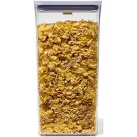OXO Good Grips Vorratsdose, Kunststoff, Silikon, (1-tlg), RECHTECK - GROSS 3.5L