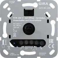 Raumtemperaturregler 230 Volt Öffner Schließer mit Ausschalter und Kontrolllicht, Heizungsthermostat Retail
