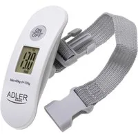 Adler Kofferwaage Reisegepäckwaage 40 kg mit LCD-Display & Tara-Funktion, Tragkraft 40 kg, (1-tlg), bis 40 kg