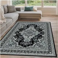 OTTO home Teppich Oriental, Made in Belgium, rechteckig, Höhe: 7 mm, Orient-Optik, mit Bordüre, Teppich, Kurzflor, Weich, Kundenliebling