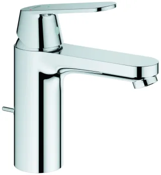 Grohe Einhebel-Waschtisch-Batterie Eurosmart C 23396, mittelhoch Mittelstellung kalt chrom 2339600E