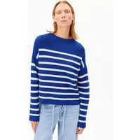 Armedangels Strickpullover MERINAA STRIPES Strickpullover aus Bio-Baumwolle Loose Fit
