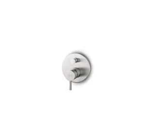 JEE-O Slimline Unterputz-Wannenarmatur mit Umsteller, edelstahl gebürstet, 800-2200 800-2200