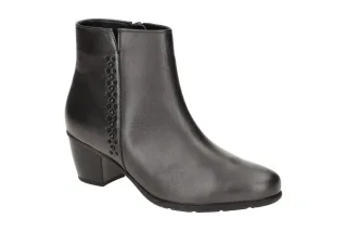 Gabor 55.524 Damen Stiefeletten in Grau antiksilber - Best Fitting Hovercraft...
