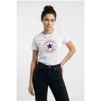 Converse T-Shirt CHUCK PATCH TEE Kurzarm, aus Baumwolle, in den Größen XS bis XXL