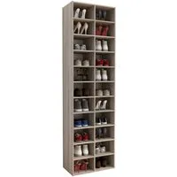 VCM Schuhregal Holz Regal Schuhschrank Schuhregal Hinsol XL, 1-tlg., VCM Schuhregal Hinsol 183x52x30 cm Holzwerkstoff