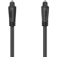 Hama Audio-Lichtleiter-Kabel, ODT-Stecker (Toslink), 0,75 m ODT-Kabel Audio-Kabel, Toslink, (75 cm)