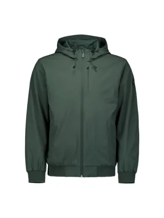 No Excess - Sommerjacke mit Kapuze grün - Gr. - L