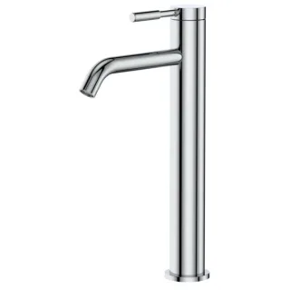 AqvaZone AqvaDesign Waschtischarmatur 024753750 chrom, rund, erhöhter Standfuß