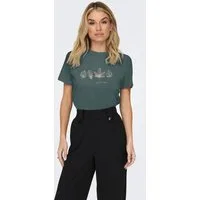ONLY Kurzarmshirt ONLKITA LIFE REG S/S MIX TOP CS JRS EX. Baumwolle, regular fit
