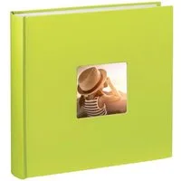 Hama Fotoalbum Jumbo Fotoalbum 30 x 30 cm, 100 Seiten, Album, Kiwi