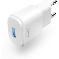 Hama Ladegerät, USB-A, 6 W, Weiß (00201645) USB-Ladegerät