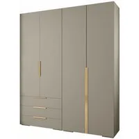 ABIKS MÖBEL Kompaktgarderobe INOVA 1 SATZ 15 Möbelset, Garderobe mit Kleiderstange und Regalen