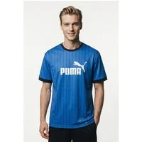 PUMA T-Shirt ESS STRIPED JERSEY normale Schnittform, Kurzarm, für vielseitige Aktivitäten