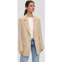 QS Jackenblazer Indoor-Blazer Oversize Blazer mit Pattentaschen