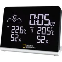 NATIONAL GEOGRAPHIC NATIONAL GEOGRAPHIC Multi-Colour-Funkwetterstation mit wechselndem Fa… Funkwetterstation