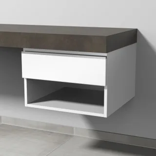 Sanipa Anbau-/Solitärschrank 2morrow (L2352) 340x500x520 Weiß-Glanz, L235278 L235278