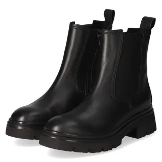 Gabor Chlesea Boots - Gr. 37 - Schwarz - Glattleder