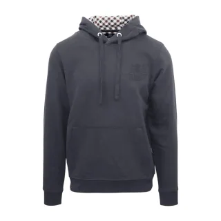 Aquascutum - Kapuzenpullover für Herren (Schwarzgrau)