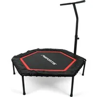 MSports® Fitnesstrampolin Fitness Trampolin für Indoor und Outdoor, 150 kg Belastbarkeit