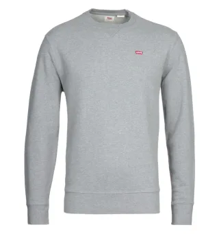 Levi's Neues Original Nachhaltiges Rundhals-Sweatshirt - Grau Melange