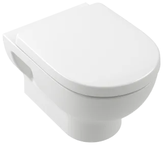 Villeroy & Boch Tiefspül-WC O.novo 5C39C0 360x520x312mm Rund wandh Abg waagr m TwistFlushe3 weAlpin 5C39C001
