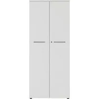 GERMANIA Aktenschrank GW-Agenda, Mehrzweckschrank, abschließbar, optional mit 2 offenen Fächern, Maße 80x197 cm, Made in Germany