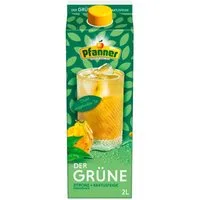 Pfanner Tee, Pfanner Eistee Der Grüne Kaktusfeige und Zitrone Packung 2000ml