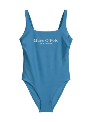 Marc O'Polo Damen Badeanzug ShinySchwimmanzug, Einteiler, Bademode